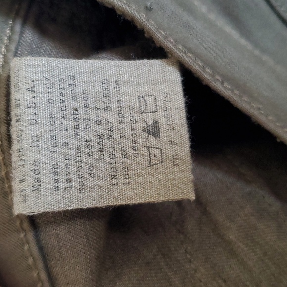 Rag & Bone Zipper Army Green Lariat Jeans Size 28 - Picture 15 of 15